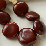 Statement Handcrafted Dragon Bean & Ivory Nut Necklace - floysun