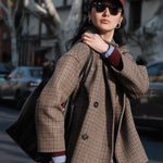 Stellar C - Shape Pavé Zirconia Earrings - floysun