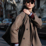 Stellar C - Shape Pavé Zirconia Earrings - floysun