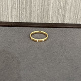 Sterling Silver Snake Chain Ring with Zircon - floysun