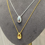 Stylish Small Water Drop Pendant Necklace - floysun