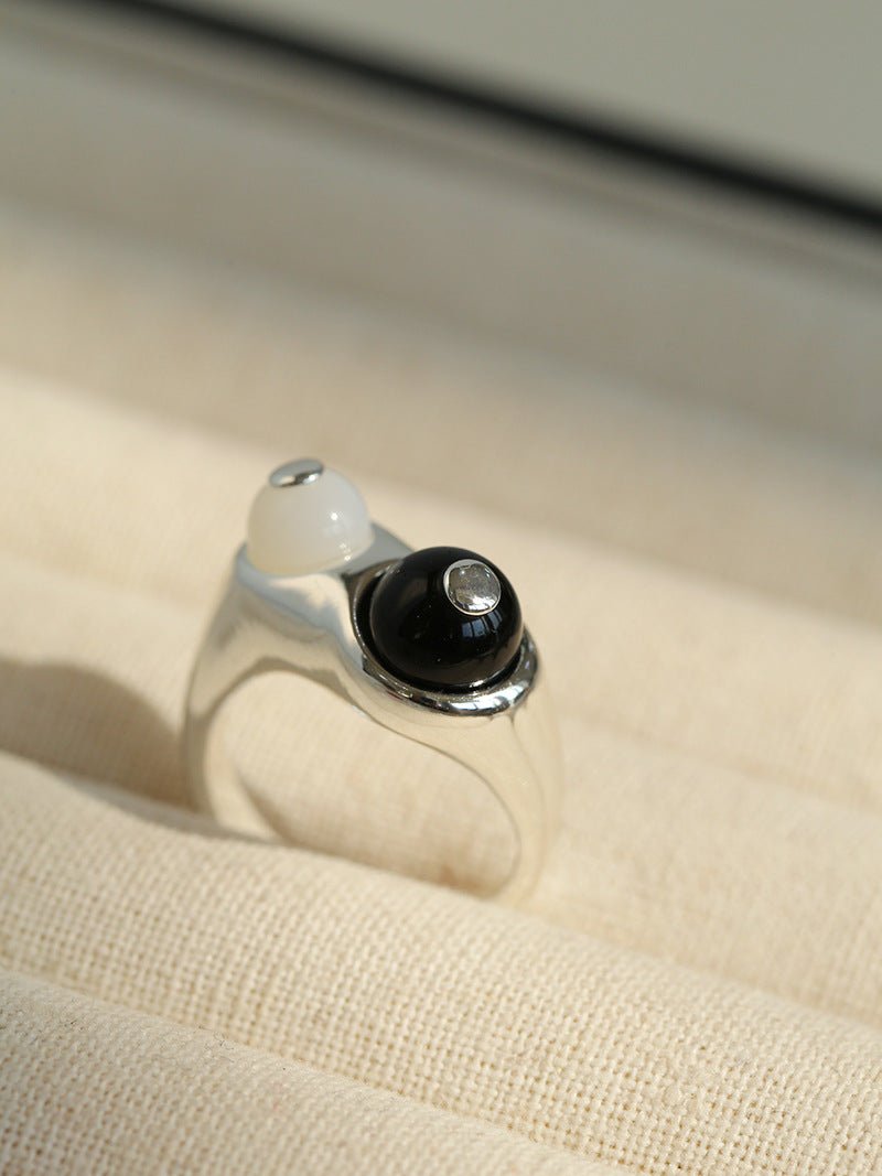 Summer New Colorful Glass Bead Open Ring - floysun