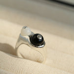 Summer New Colorful Glass Bead Open Ring - floysun