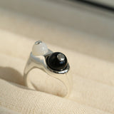 Summer New Colorful Glass Bead Open Ring - floysun