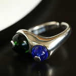 Summer New Colorful Glass Bead Open Ring - floysun