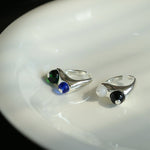 Summer New Colorful Glass Bead Open Ring - floysun