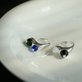 Summer New Colorful Glass Bead Open Ring - floysun