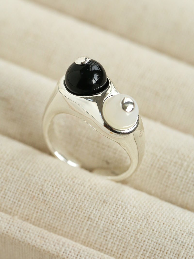 Summer New Colorful Glass Bead Open Ring - floysun