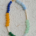Summer Vibes Pearl and Multicolored Gemstone Beaded Necklace - floysun