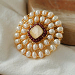 Sunflower Pearl Brooches - floysun