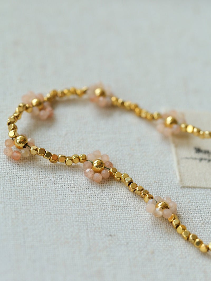 Sunstone Blossom Necklace - floysun