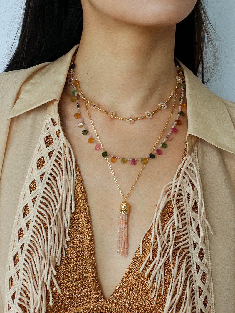 Sunstone Blossom Necklace - floysun