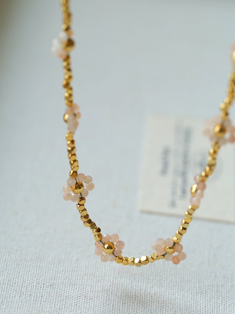 Sunstone Blossom Necklace - floysun