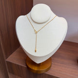 Teardrop Lariat Long Y Necklace - floysun
