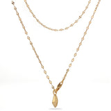 Teardrop Lariat Long Y Necklace - floysun