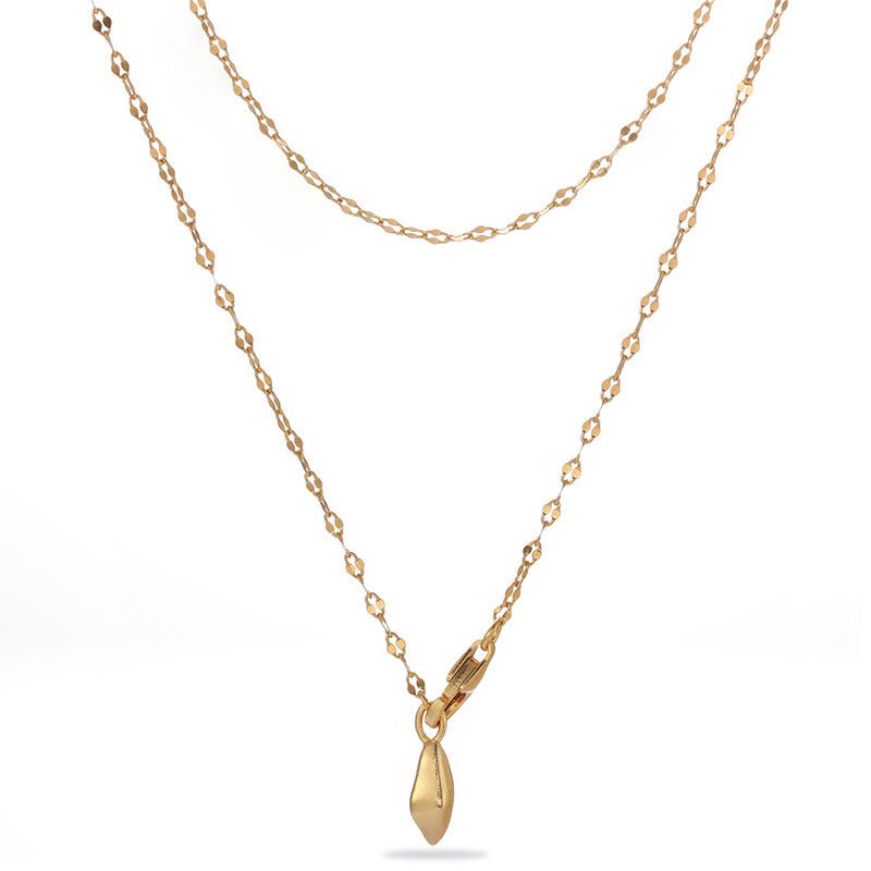 Teardrop Lariat Long Y Necklace - floysun