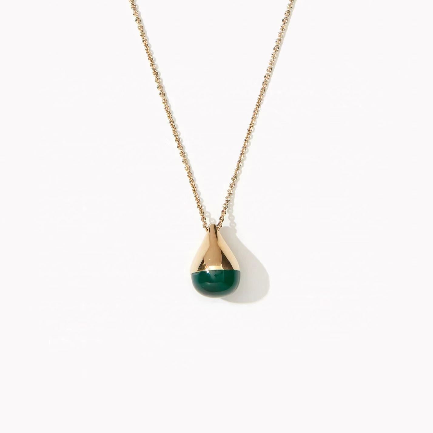 Teardrop Multi - Gem Pendant Necklace - floysun