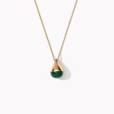 Teardrop Multi - Gem Pendant Necklace - floysun