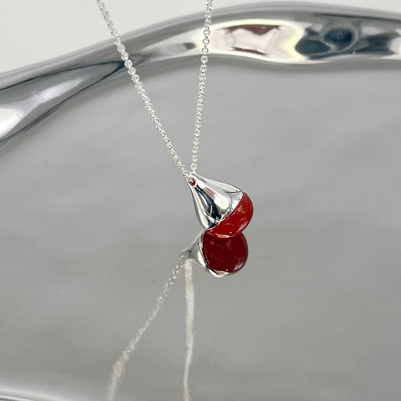 Teardrop Multi - Gem Pendant Necklace - floysun