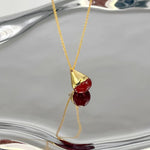 Teardrop Multi - Gem Pendant Necklace - floysun