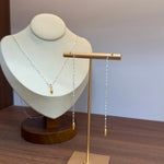Teardrop Tassel Long Chain Drop Earrings - floysun