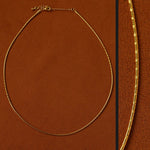 Textured Gold Chain Necklaces & Pearl Charms - floysun