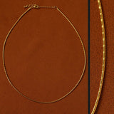 Textured Gold Chain Necklaces & Pearl Charms - floysun