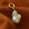 Textured Gold Chain Necklaces & Pearl Charms - floysun