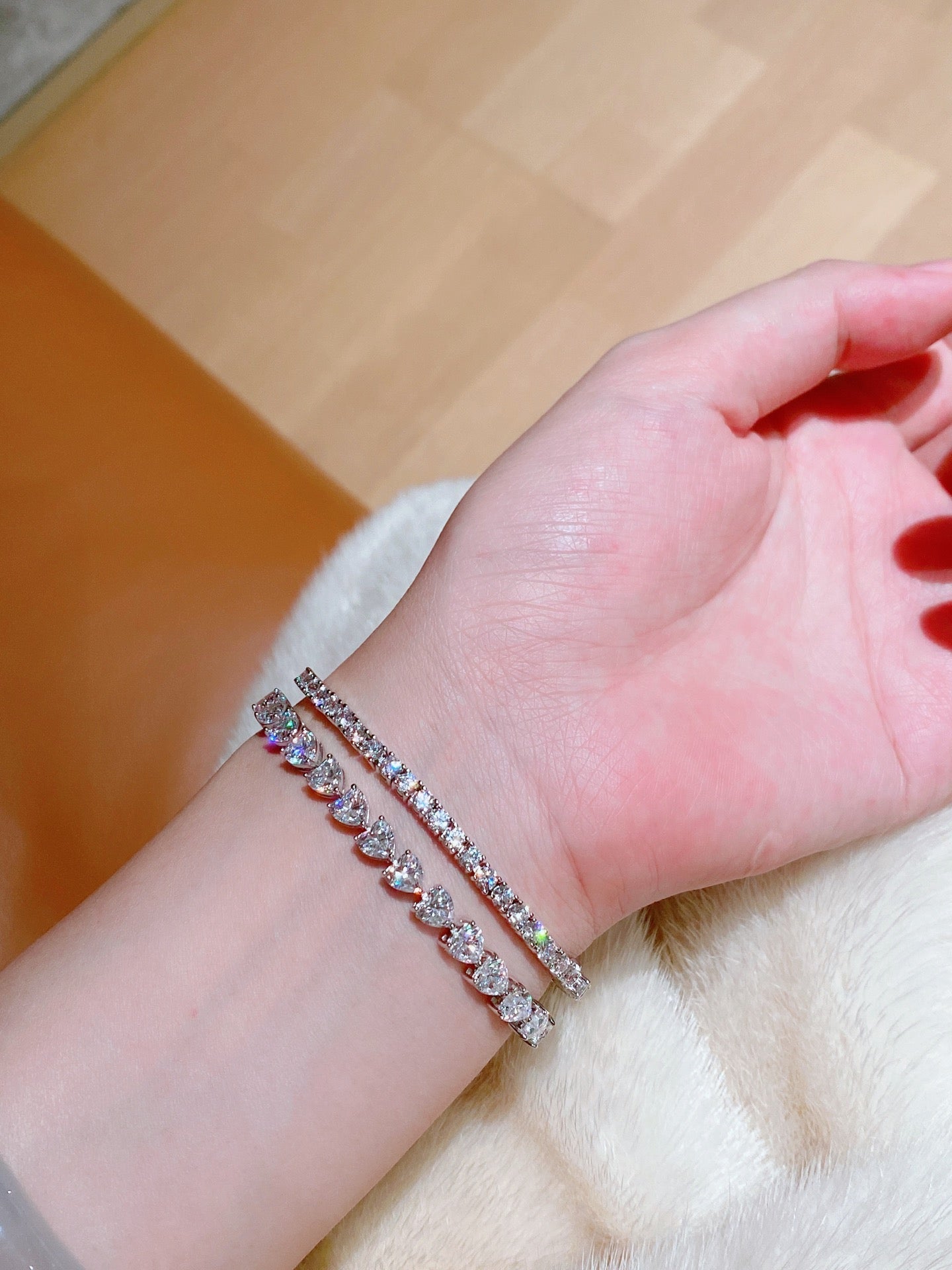 Timeless Brilliance Tennis Bracelet 10 - Point Stones - floysun