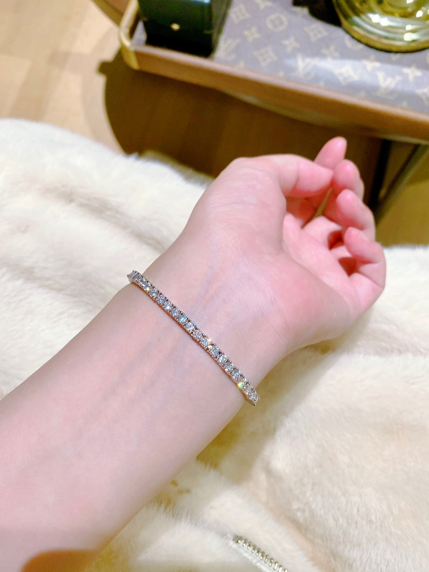 Timeless Brilliance Tennis Bracelet 10 - Point Stones - floysun