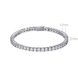 Timeless Brilliance Tennis Bracelet 10 - Point Stones - floysun