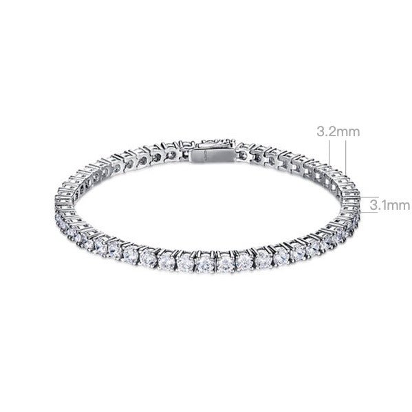Timeless Brilliance Tennis Bracelet 10 - Point Stones - floysun