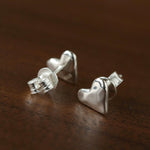 Tiny Heart Stud Earrings - floysun