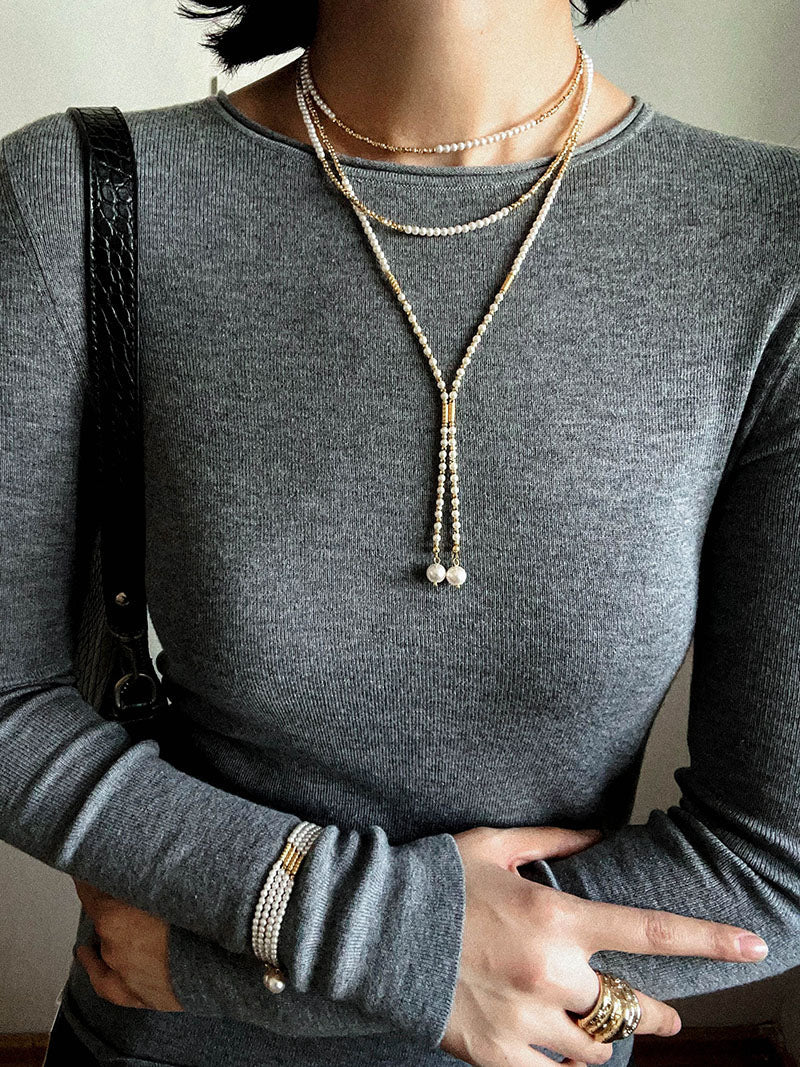 Transformable Magnetic Pearl Necklace - floysun