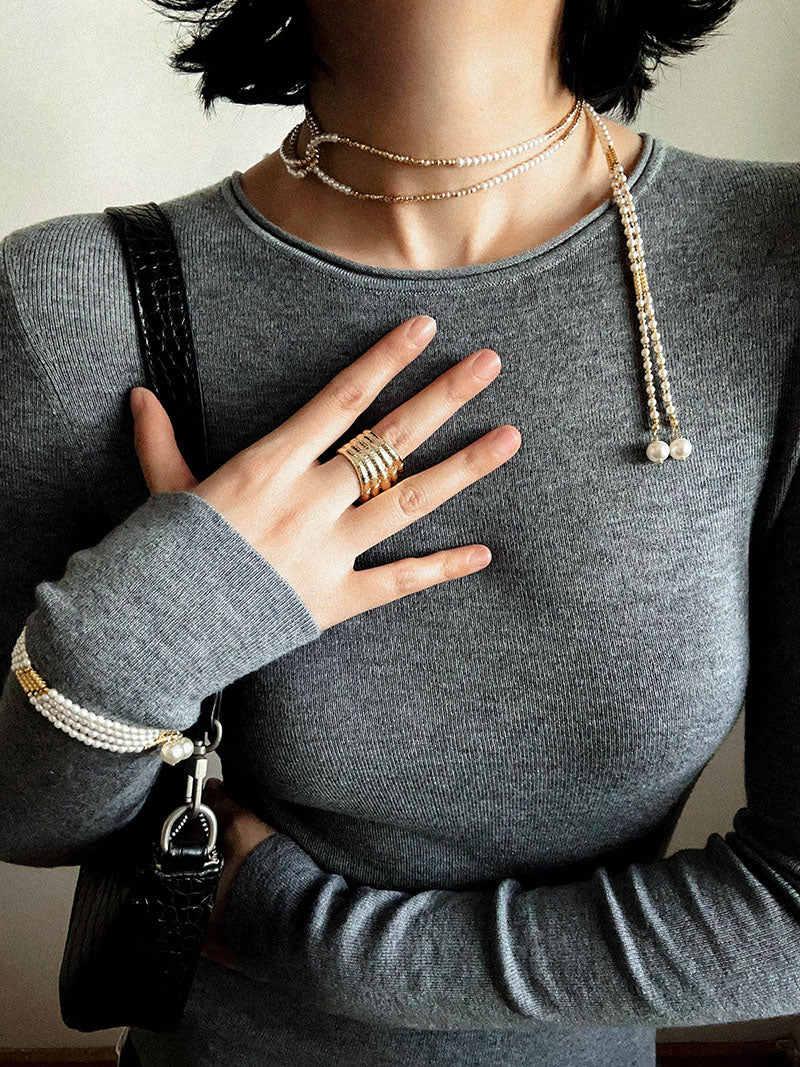 Transformable Magnetic Pearl Necklace - floysun