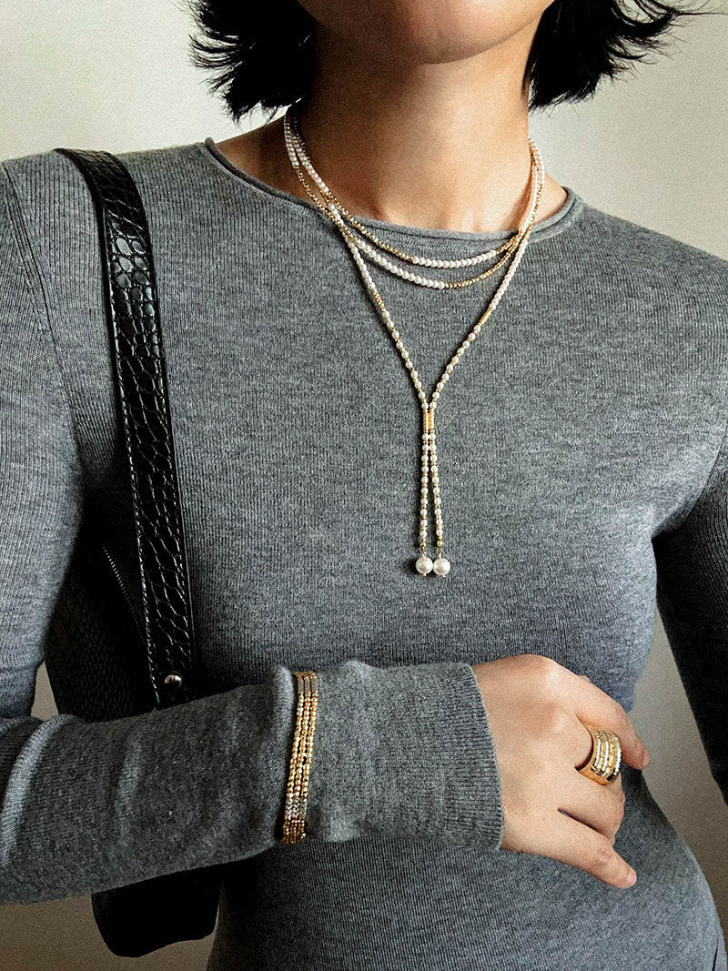 Transformable Magnetic Pearl Necklace - floysun