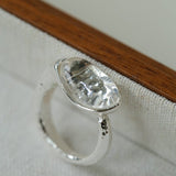 Transparent Crystal Open Ring - floysun