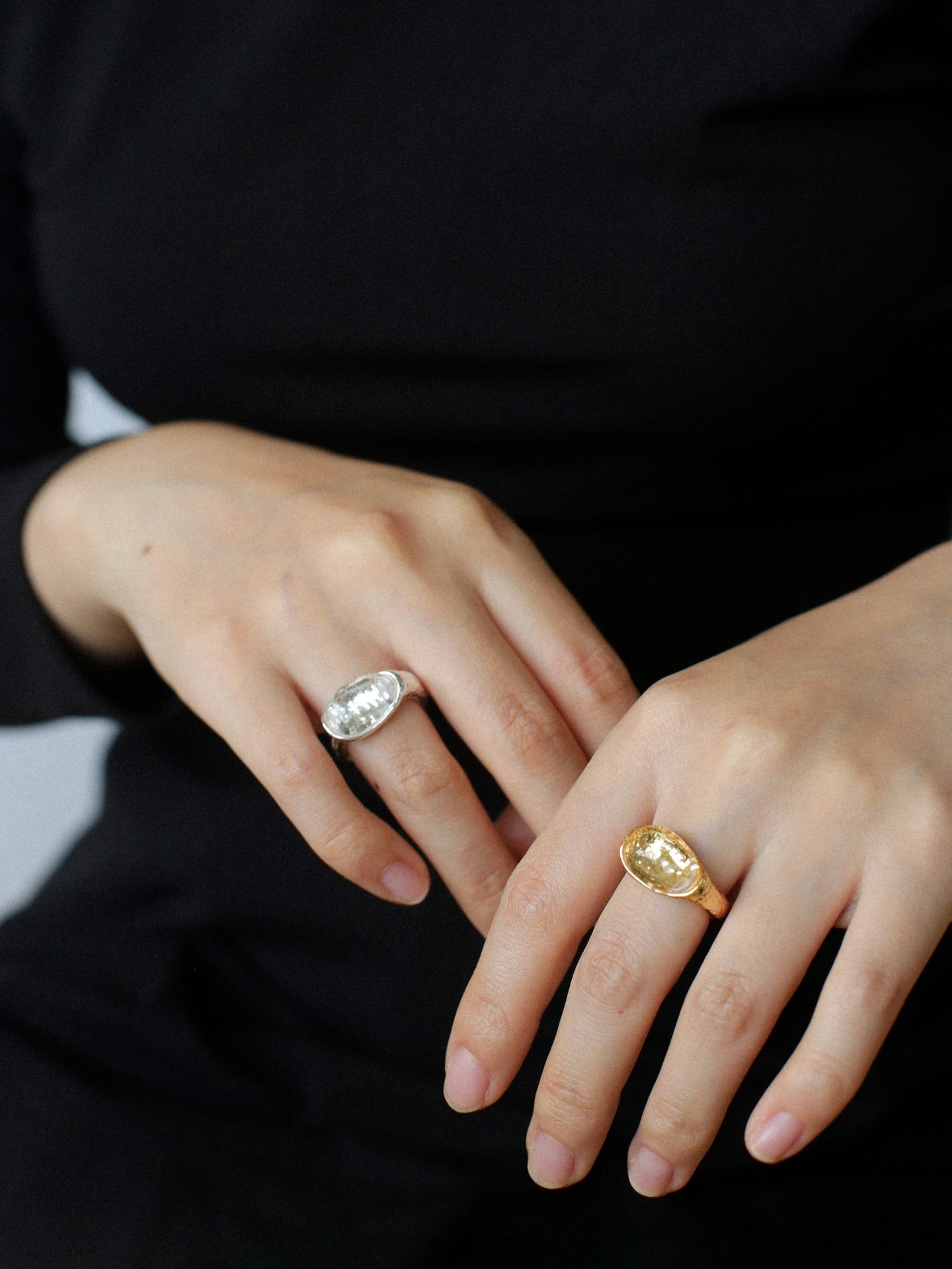 Transparent Crystal Open Ring - floysun