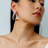 Transparent Teardrop Earrings - floysun