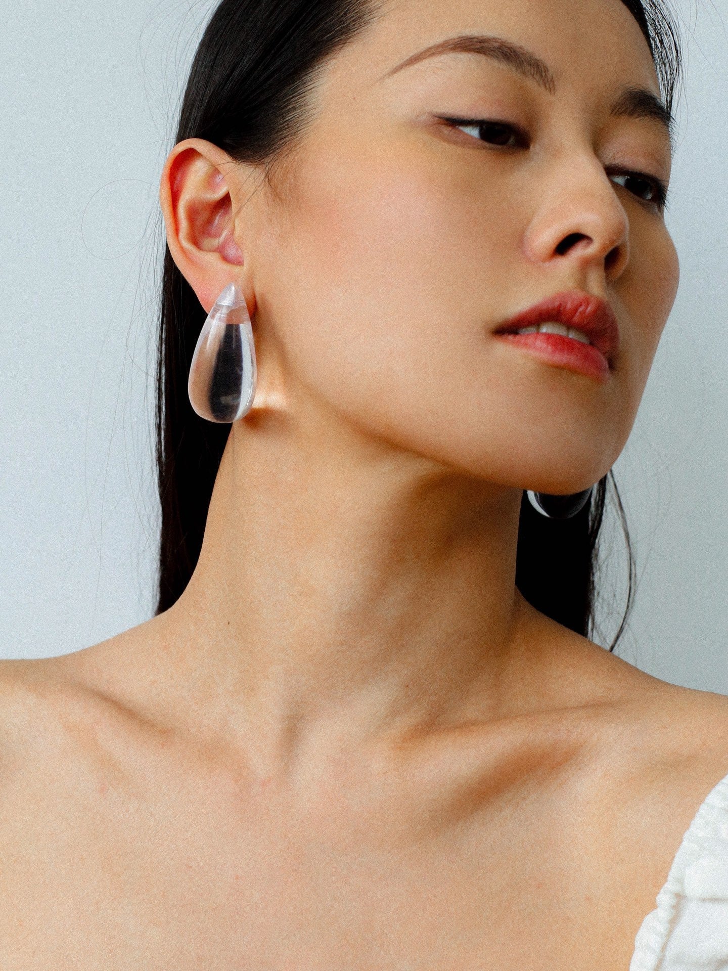 Transparent Teardrop Earrings - floysun