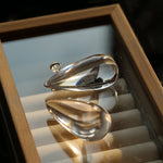 Transparent Teardrop Earrings - floysun