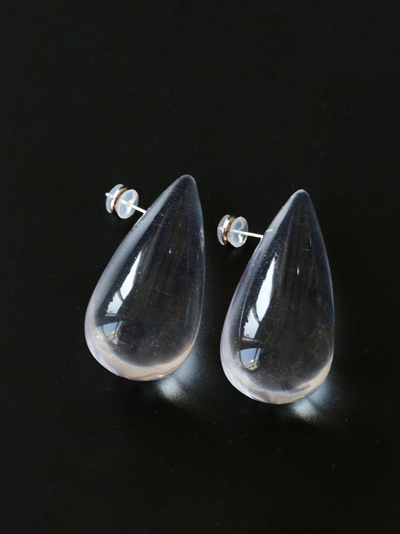 Transparent Teardrop Earrings - floysun
