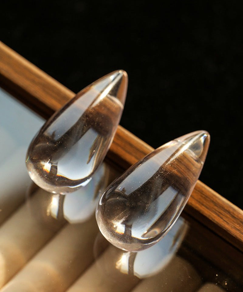 Transparent Teardrop Earrings - floysun