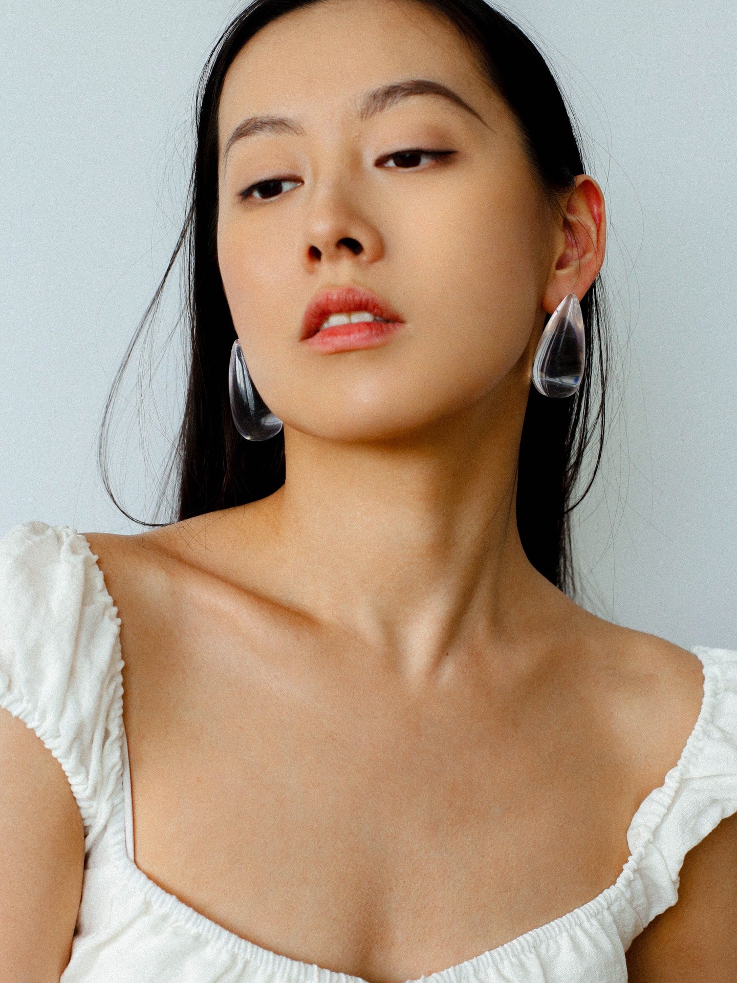 Transparent Teardrop Earrings - floysun