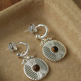 Tribal Coin Earrings Vintage Modern Edition - floysun