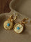 Tribal Coin Earrings Vintage Modern Edition - floysun