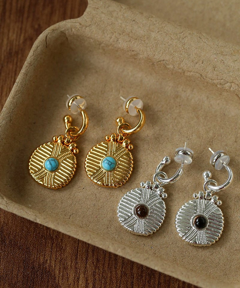 Tribal Coin Earrings Vintage Modern Edition - floysun