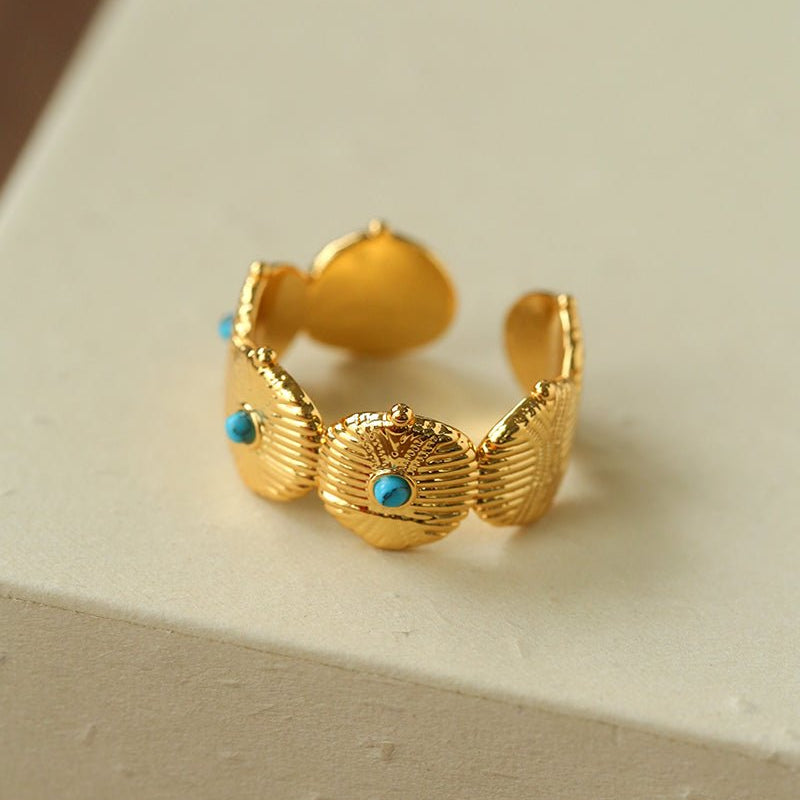 Tribal Coin Ring Vintage Modern Edition - floysun