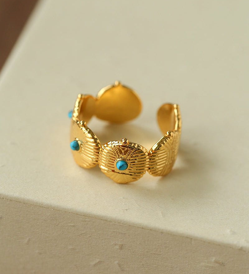 Tribal Coin Ring Vintage Modern Edition - floysun