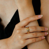 Tribal Coin Ring Vintage Modern Edition - floysun
